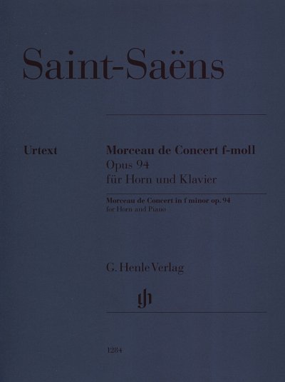 C. Saint-Saens: Morceau de Concert op. 9, HrnKlav (KlavpaSt)