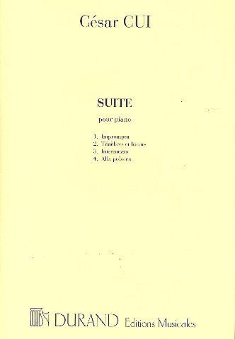 C. Cui: Suite Piano , Klav