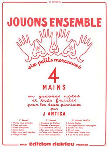 J. Antiga: Jouons ensemble Vol.2, Klav4m (Sppa)