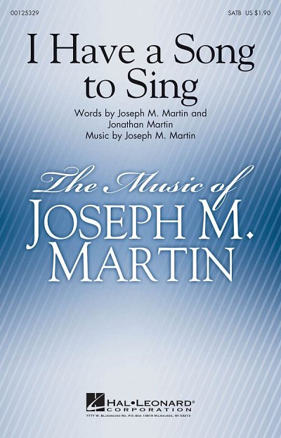 J. Martin: I Have a Song to Sing, GchKlav (Chpa)