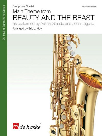 Main Theme From Beauty and The Beast, 4Sax (Pa+St)