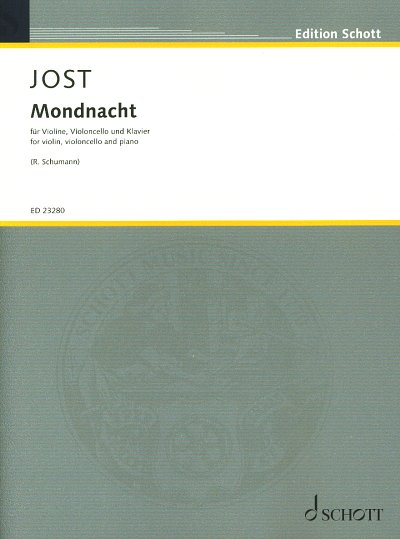 Ch. Jost: Mondnacht, VlVcKlv (Klavpa2Solo)
