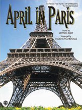 V. Duke y otros.: April in Paris - Piano Duo (2 Pianos, 4 Hands)