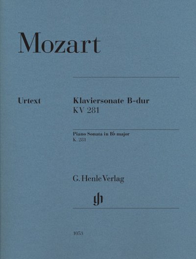 W.A. Mozart: Klaviersonate B-dur KV 281 (189f), Klav