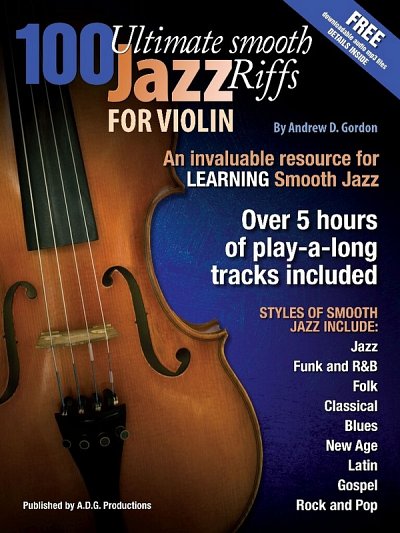 100 Ultimate Smooth Jazz Riffs for Violin, Viol (+OnlAudio)