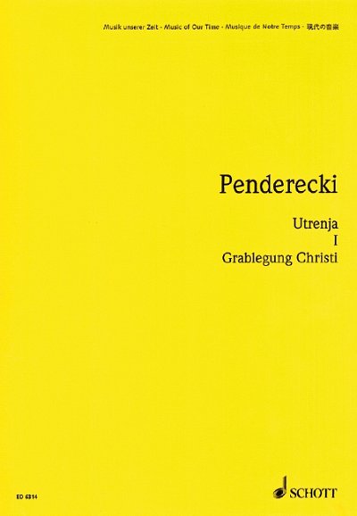 K. Penderecki: Utrenja I  (Stp)