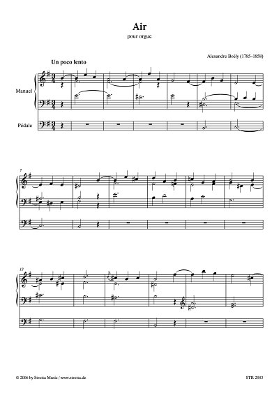 DL: A.-P.-F. Boely: Air pour orgue