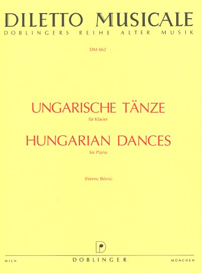 Ungarische Tänze, Klav