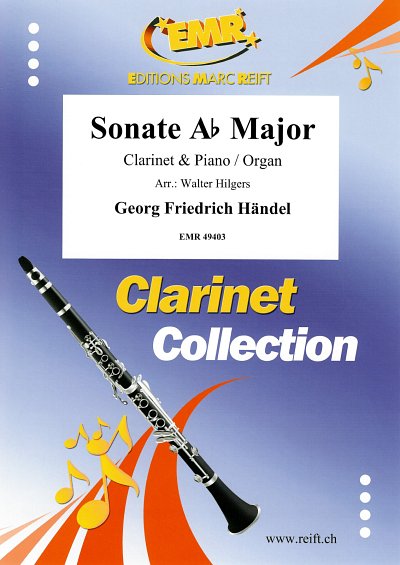 G.F. Händel: Sonate Ab Major, KlarKlv/Org