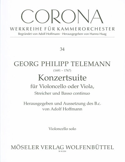 G.P. Telemann: Konzertsuite D-Dur Corona 34