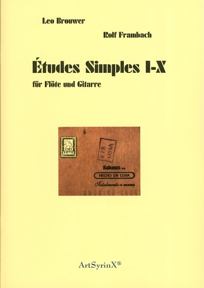L. Brouwer: Etudes Simple I-X für Flöte und Gitarre