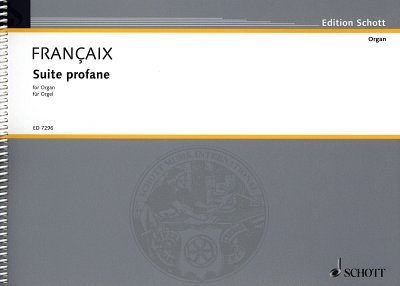 J. Françaix: Suite profane , Org