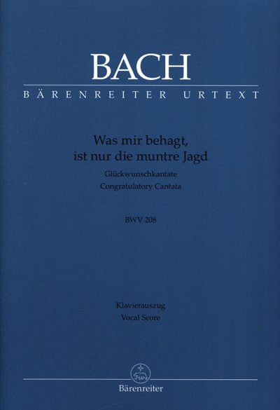 J.S. Bach: Was mir behagt, ist nur die m, 4GesGchOrcBc (Vl2)