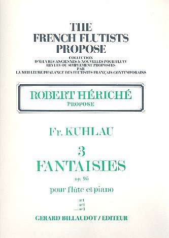 F. Kuhlau: 3 Fantaisies Opus 95 Nø3, FlKlav (KlavpaSt)