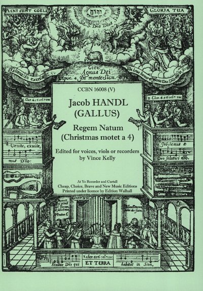 Handl (Gallus) Jacob: Regem Natum (Christmas Motet A 4)