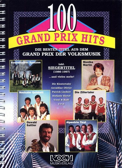 100 Grand Prix Hits der Volksmusik, GesKlavGit (LB)