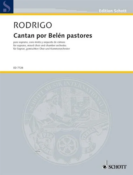 J. Rodrigo: Cantan por Belén pastores (1952) (KA) (0)