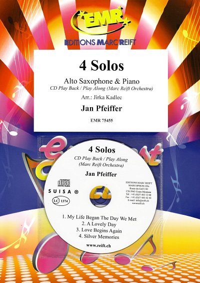J. Pfeiffer: 4 Solos, ASaxKlav (+CD)