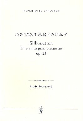 A. Arenski: Silhouetten op. 23, Sinfo (Stp)