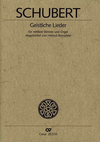 F. Schubert: Geistliche Lieder, GesOrg