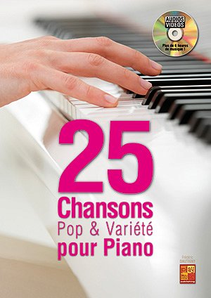 F. Dautigny: 25 Chansons Pop & Variété, Klav (+DVD)