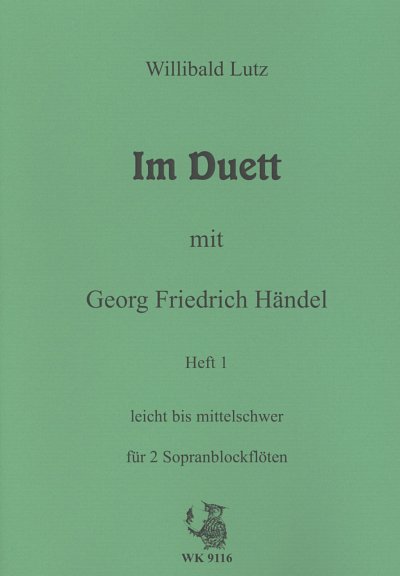 W. Lutz: Im Duett Mit Georg Friedrich Haendel 1