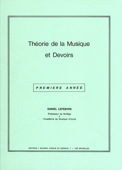 AQ: Theorie de la musique et devoirs 1, Ges/Mel (B-Ware)