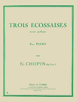 F. Chopin: Ecossaises (3) Op.72 n°3