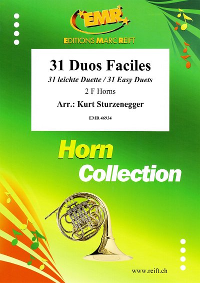 K. Sturzenegger: 31 Duos Faciles, 2Hrn