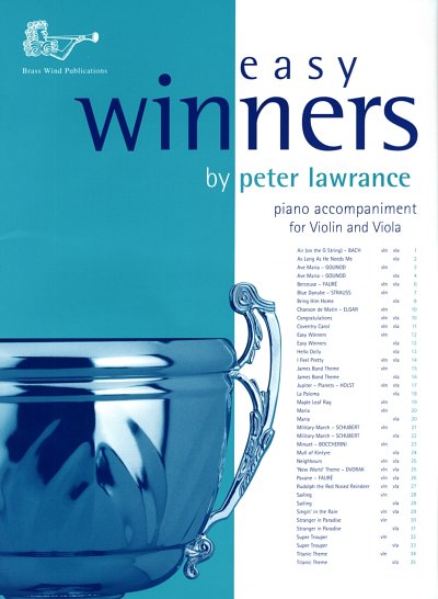 P. Lawrance: Easy Winners Pa For Vln-Vla (Bu)