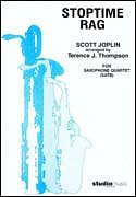 S. Joplin: Stoptime Rag, 4Sax (Bu)