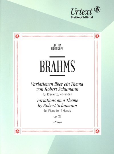 J. Brahms: Variationen Ueber Ein Thema Von Robert Schumann O