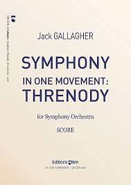 J. Gallagher: Symphony in one movement: Thren, Sinfo (Part.)