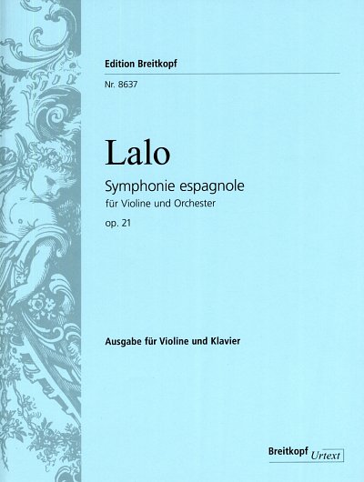 É. Lalo: Symphonie espagnole op. 21, VlKlav (KlavpaSt)
