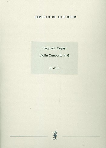 S. Wagner: Konzert für Violine und Orchester G-Dur
