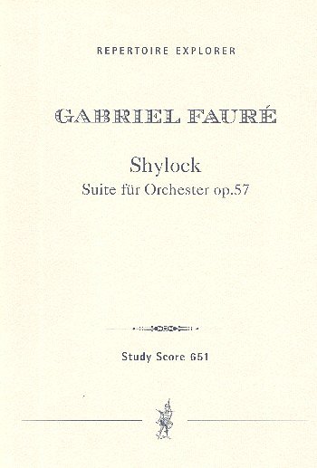 G. Fauré: Shylock op. 57, Sinfo (Stp)