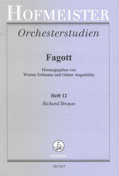 R. Strauss: Orchesterstudien für Fagott Band 12