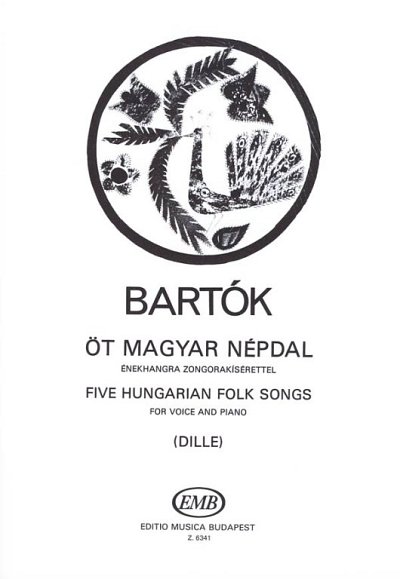B. Bartók: Fünf ungarische Volkslieder, GesKlav