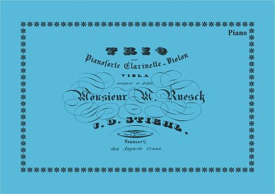 Stiehl, J.D. (1800-1874): Trio