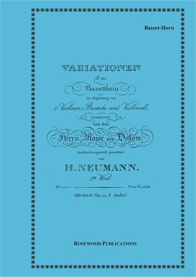 Heinrich Neumann: Variations, Op. 9