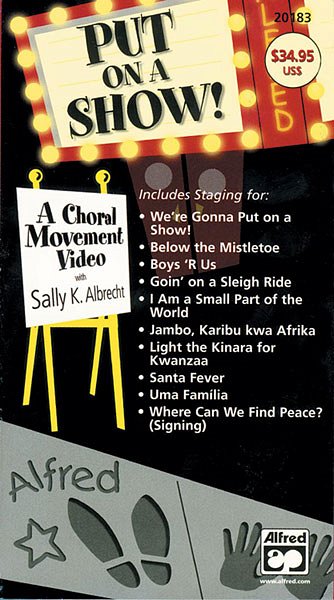 Put On a Show! A Choral Movement DVD (DVD)