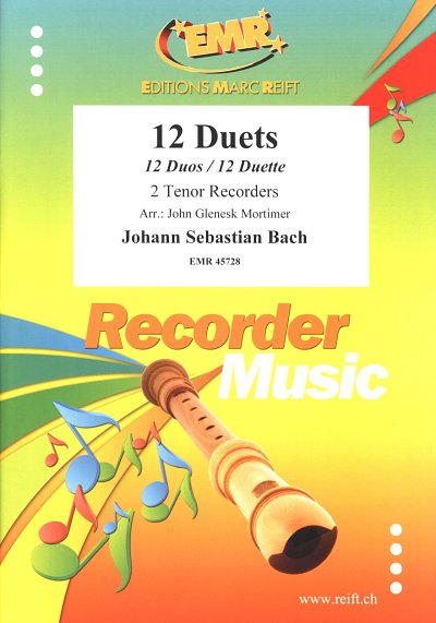 J.S. Bach: 12 Duets, 2Tbfl