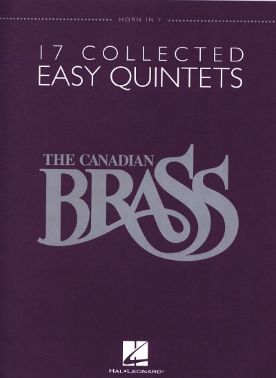 17 Collected Easy Quintets Canadian Brass Collections