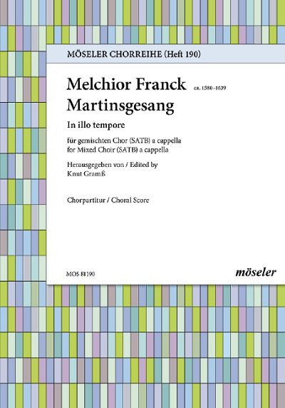 DL: M. Franck: Martinsgesang, GCh4 (Chpa)