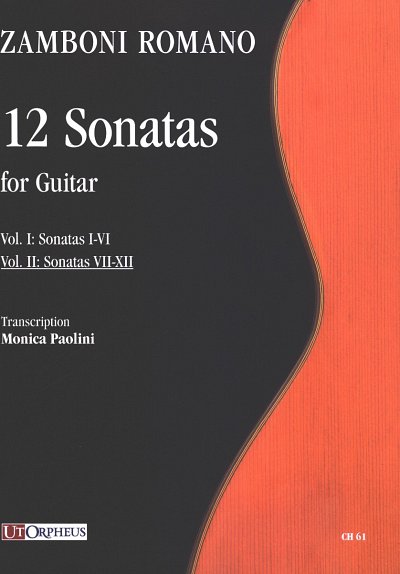 Z. Giovanni: 12 Sonatas Vol. 2, Git (Part.)