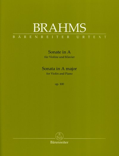 J. Brahms: Sonate A-Dur op. 100, VlKlav (Klavpa2Solo)