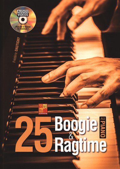 F. Dautigny: 25 Boogie et Ragtime, Klav (DVD)