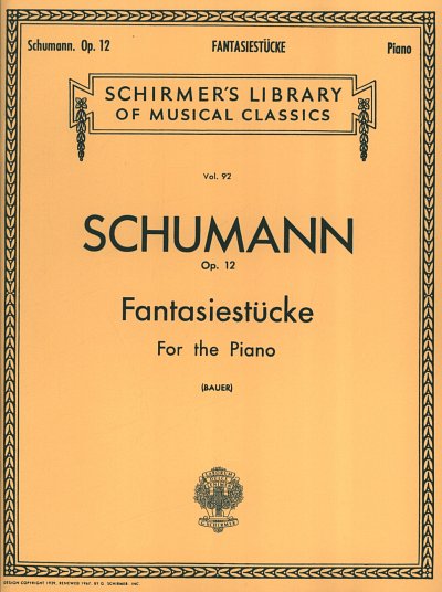 R. Schumann: Fantasiestucke Op.12, Klav