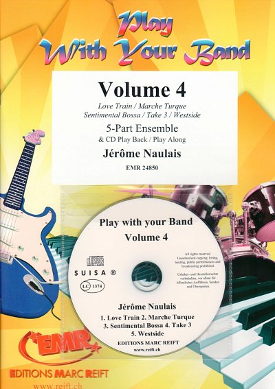 J. Naulais: Play With Your Band Volume 4, Var5 (+CD)