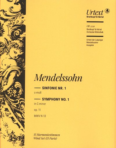 F. Mendelssohn Barth: Sinfonie Nr. 1 c-moll op, Sinfo (HARM)